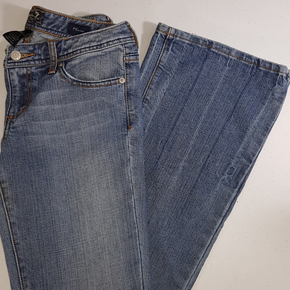 SEVEN 7 Blue JEANS  Flare size 28 (0102)‎